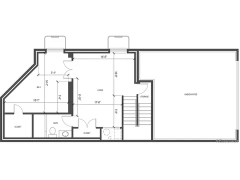 Floorplan - 3656 Willow St, Denver, CO 80238 photo 3 of 3