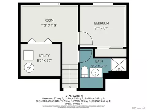 Floorplan - 17449 E Union Dr, Aurora, CO 80015 photo 1 of 3
