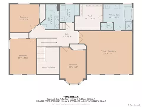 Floorplan - 7325 E Cedar Pl, Denver, CO 80230 photo 1 of 3