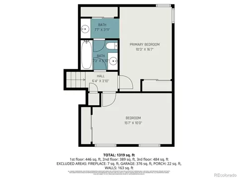 Floorplan - 17229 E Progress Ave, Centennial, CO 80015 photo 2 of 3