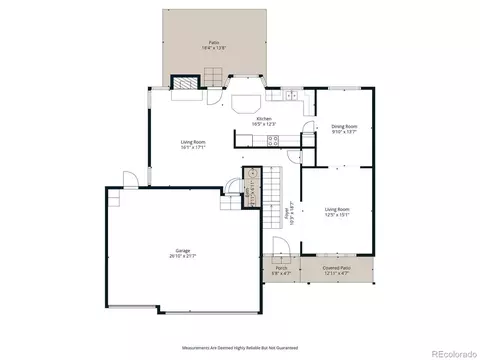 Floorplan - 19418 E Crestridge Cir, Centennial, CO 80015 photo 1 of 1