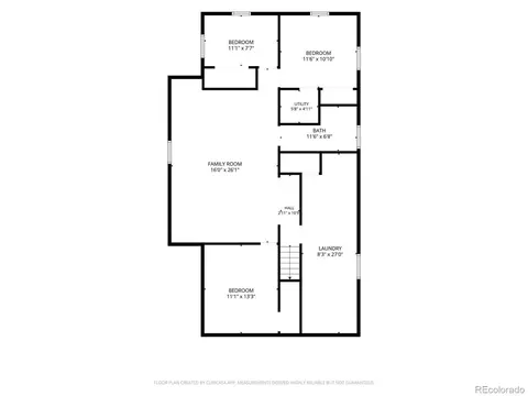 Floorplan - 4925 E Atlantic Pl, Denver, CO 80222 photo 1 of 2