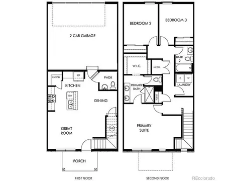 Floorplan - 1596 Riverplace Dr #3, Windsor, CO 80550 photo 1 of 1