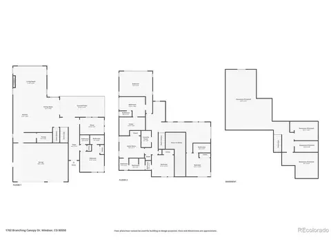 Floorplan - 1702 Branching Canopy Dr, Windsor, CO 80550 photo 1 of 3