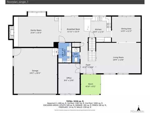 Floorplan - Undisclosed, Centennial, CO 80015 photo 2 of 4