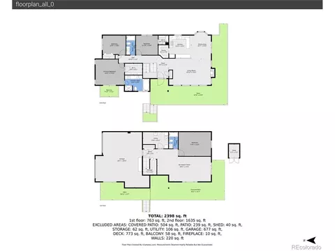 Floorplan - 11864 S Stallion Dr, Pine, CO 80470 photo 3 of 3