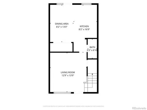 Floorplan - 9240 E Lehigh Ave #4, Denver, CO 80237 photo 1 of 3