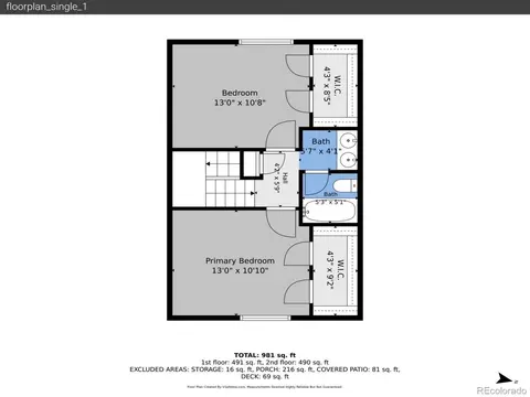 Floorplan - 3161 Madison Ave #N-N-104, Boulder, CO 80303 photo 2 of 3