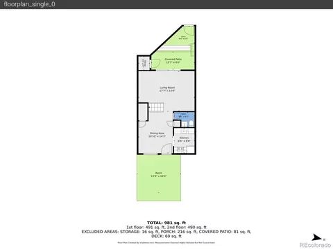 Floorplan - 3161 Madison Ave #N-N-104, Boulder, CO 80303 photo 1 of 3