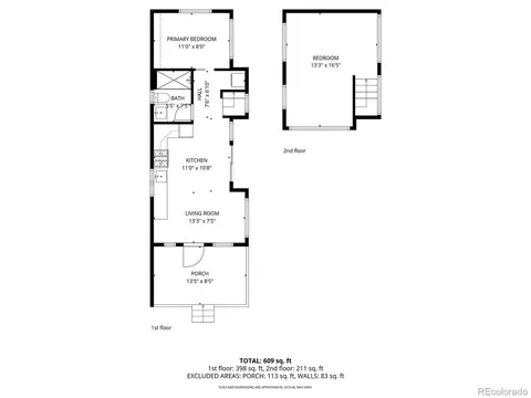 Floorplan - 32 Peerless Cir, Westcliffe, CO 81252 photo 1 of 1