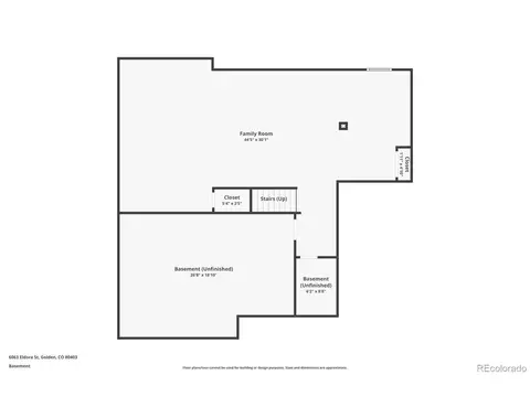 Floorplan - 6063 Eldora St, Golden, CO 80403 photo 1 of 4