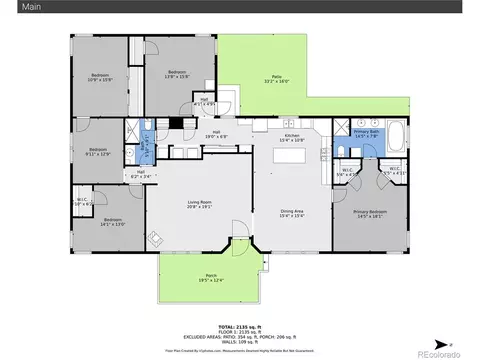 Floorplan - 8555 Converse Rd, Bennett, CO 80102 photo 1 of 2