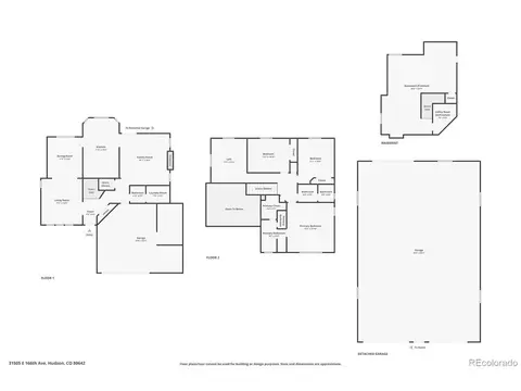 Floorplan - 31505 E 166th Ave, Hudson, CO 80642 photo 1 of 1