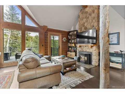 Living - 19184 Silver Ranch Rd, Conifer, CO 80433 photo 2 of 5