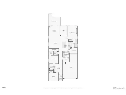 Floorplan - 8549 Eldora Way, Arvada, CO 80007 photo 2 of 3