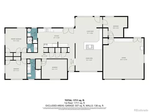 Floorplan - 1601 N Dunkirk St, Aurora, CO 80011 photo 1 of 1