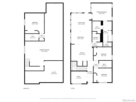 Floorplan - 21584 E 59th Dr, Aurora, CO 80019 photo 2 of 2