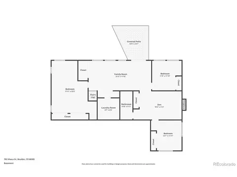 Floorplan - 792 Ithaca Dr, Boulder, CO 80305 photo 2 of 2