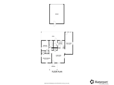 Floorplan - 2600 Olive St, Denver, CO 80207 photo 1 of 1