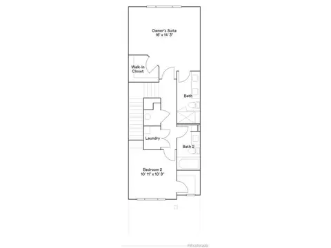 Floorplan - 6778 E 149th Ave #3, Thornton, CO 80602 photo 2 of 2