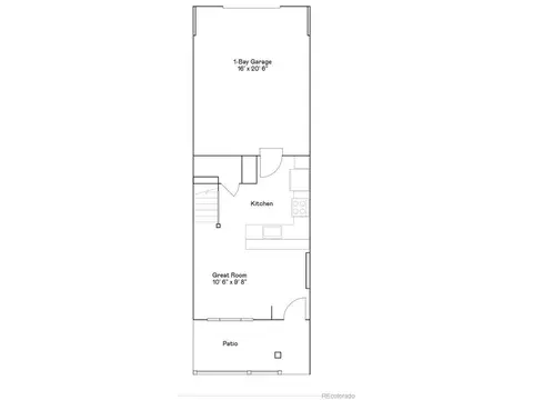 Floorplan - 6778 E 149th Ave #3, Thornton, CO 80602 photo 1 of 2