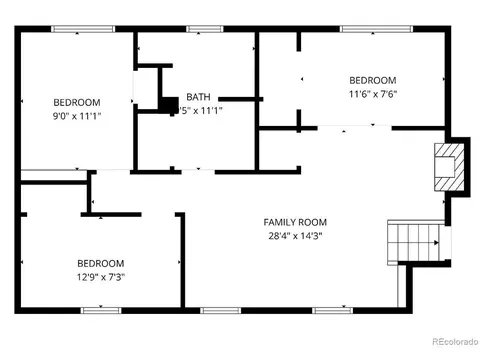 Floorplan - 2012 S Ivory St, Aurora, CO 80013 photo 1 of 3