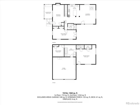 Floorplan - 138 Fawn Dr, Bailey, CO 80421 photo 1 of 1