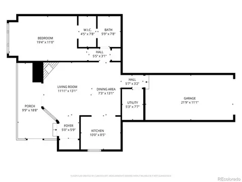 Floorplan - 12645 E Pacific Cir #E, Aurora, CO 80014 photo 1 of 1
