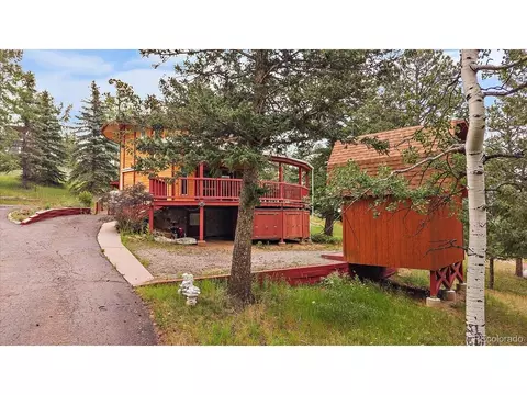 Exterior - 475 Circle Dr, Evergreen, CO 80439 photo 5 of 13