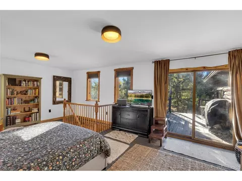 Bedroom - 10960 Webb Ave, Conifer, CO 80433 photo 3 of 4
