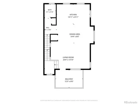 Floorplan - 9002 E 50th Dr, Denver, CO 80238 photo 4 of 4