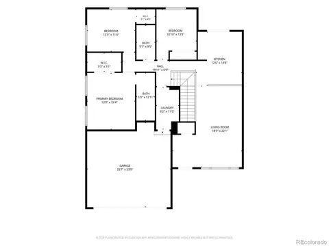 Floorplan - 1050 Viewridge Rd, Bennett, CO 80102 photo 1 of 2