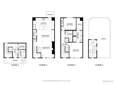 Floorplan - 711 E 24th Ave, Denver, CO 80205 photo 1 of 1