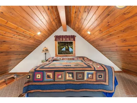 Bedroom - 407 Old Sawmill Rd, Bailey, CO 80421 photo 6 of 7