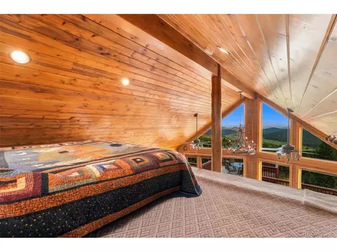 Bedroom - 407 Old Sawmill Rd, Bailey, CO 80421 photo 5 of 7