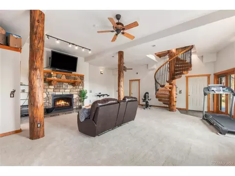 Living - 407 Old Sawmill Rd, Bailey, CO 80421 photo 7 of 8