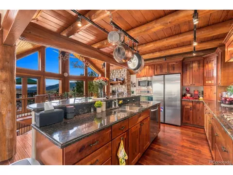 Kitchen - 407 Old Sawmill Rd, Bailey, CO 80421 photo 4 of 5