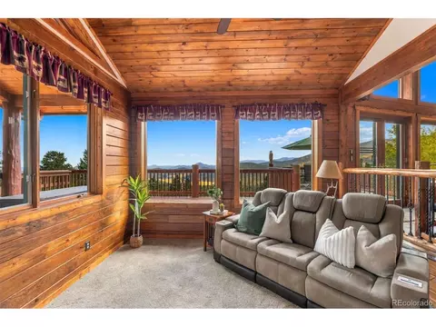 Living - 407 Old Sawmill Rd, Bailey, CO 80421 photo 5 of 8