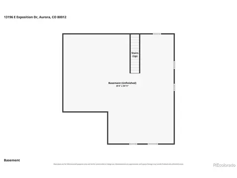 Floorplan - 13196 Exposition Dr, Aurora, CO 80012 photo 3 of 3