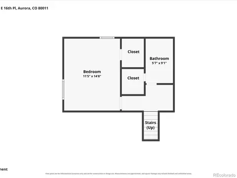 Floorplan - 18870 E 16th Pl, Aurora, CO 80011 photo 3 of 3