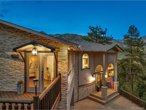 Exterior - 9840 Mohawk Trl, Cascade, CO 80809 photo 2 of 13