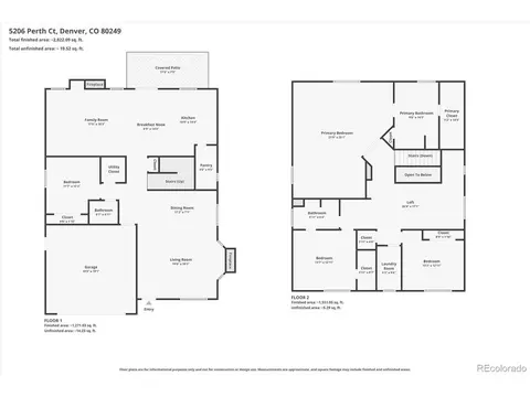 Floorplan - 5206 Perth Ct, Denver, CO 80249 photo 1 of 3