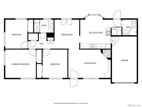 Floorplan - 2575 S Birch St, Denver, CO 80222 photo 1 of 1