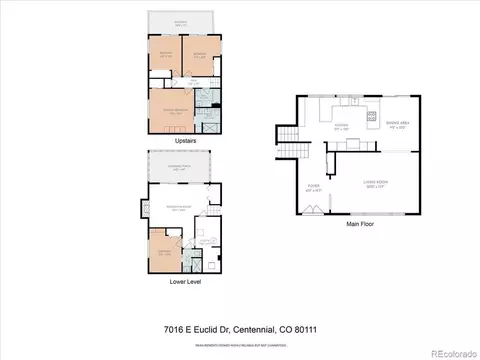Floorplan - 7016 Euclid Dr, Centennial, CO 80111 photo 1 of 1