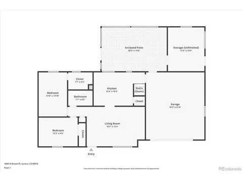 16841 E Brown Pl, Aurora, CO 80013 photo 23