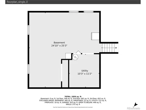 Floorplan - 12946 E 2nd Ave, Aurora, CO 80011 photo 4 of 4