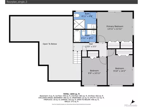 Floorplan - 12946 E 2nd Ave, Aurora, CO 80011 photo 2 of 4