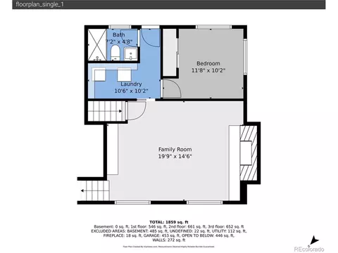 Floorplan - 12946 E 2nd Ave, Aurora, CO 80011 photo 3 of 4