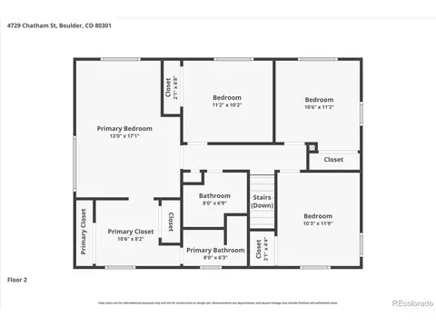 Floorplan - 4729 Chatham St, Boulder, CO 80301 photo 3 of 4