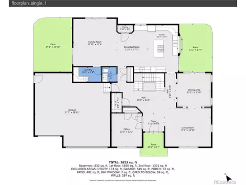 Floorplan - 6566 S Madison Ct, Centennial, CO 80121 photo 2 of 4